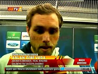 Drogba, Elmander ve Semih maç sonrası konuştu!