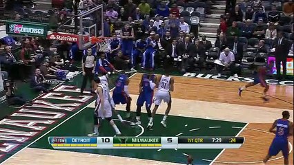Detroit Pistons 101 - 104 Milwaukee Bucks