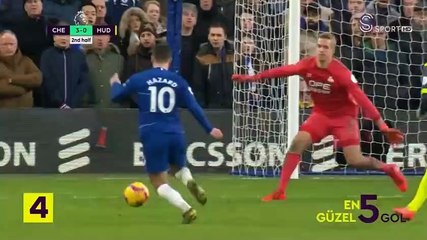 Premier Lig'de 25. haftanın en güzel golleri