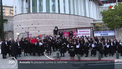 Avocats : ils plaident contre la réforme des retraites