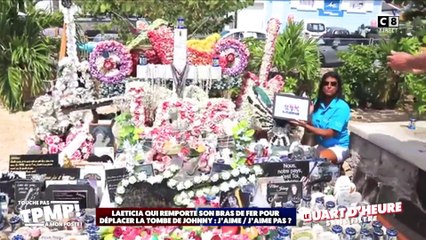 Laeticia Hallyday remporte le bras de fer pour déplacer la tombe de Johnny