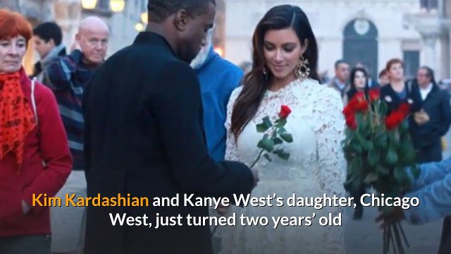 Kim Kardashian posts precious snaps on daughter Chicago West’s second birthday