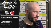 Après le match Amiens SC - Stade de Reims - Christophe Jallet