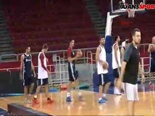 A Milli Erkek Basketbol Takımı çalışmalarını sürdürdü!