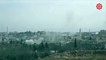 قصف مدفعي وصاروخي مكثف من قبل قوات الاسد يستهدف مدينة معرة النعمان - سوريا