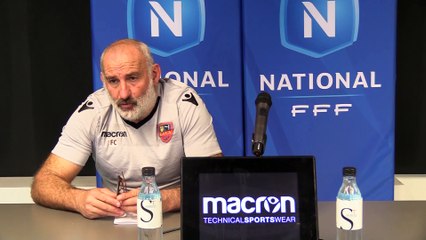 Vidéo - le point presse du coach F. Ciccolini avant Gazélec Ajaccio / AS Béziers (J16)
