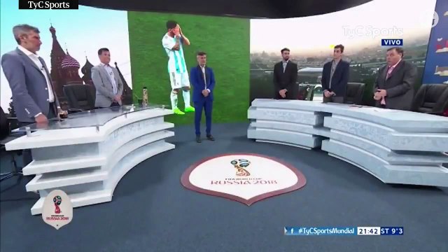 Arjantin Milli Takımı için canlı yayında 1 dakikalık saygı duruşu