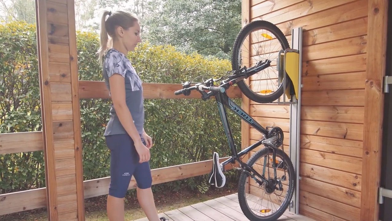 Easy Vertical Bike Parking