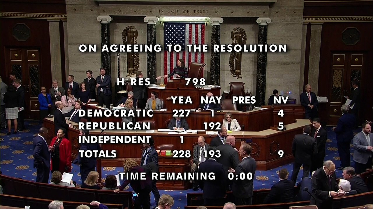 Weg für Amtsenthebungsverfahren gegen Trump endgültig frei