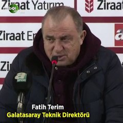 Fatih Terim: "Herkesin hakkında hayırlısı olsun"