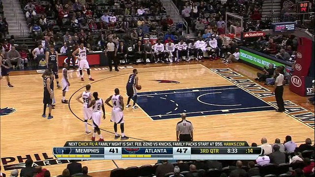 Memphis Grizzlies 79 - 76 Atlanta Hawks