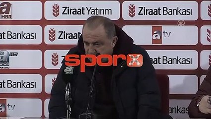 Fatih Terim'den Ç.Rizespor maçı sonrası açıklamalar