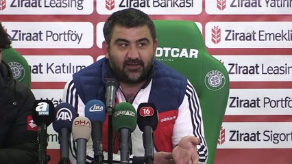 Gençlerbirliği Teknik Direktörü Ümit Özat'ın açıklamaları