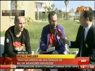 Sneijder: 'Layık olduğumuz yer olan ilk sıraya çıkacağız' Bölüm 2