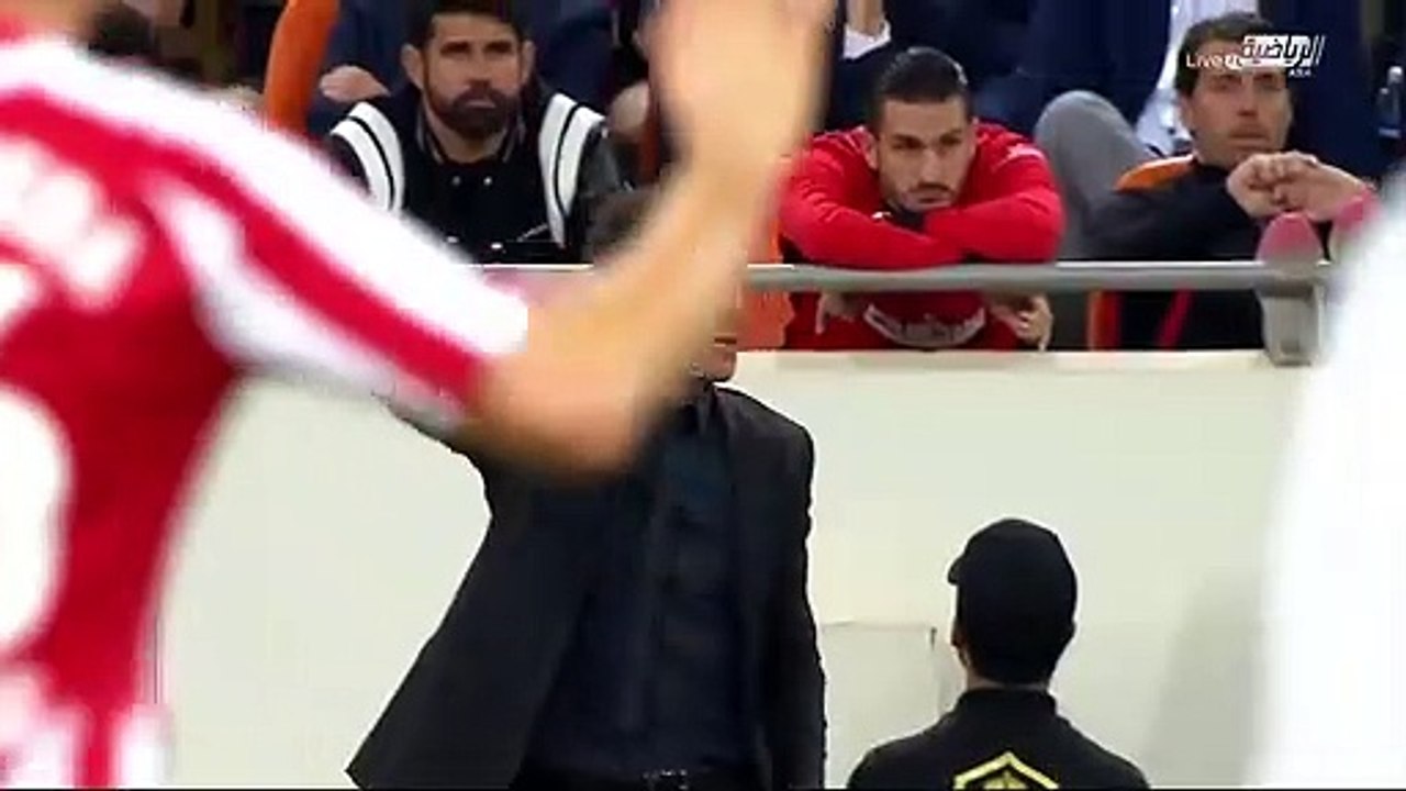 الشوط الاول مباراة ريال مدريد وآتليتيكو مدريد 0...