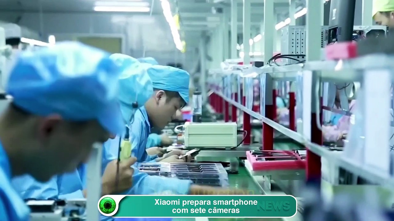 Xiaomi prepara smartphone com sete câmeras