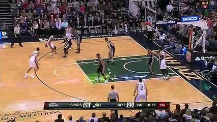 San Antonio Spurs 96-100 Utah Jazz