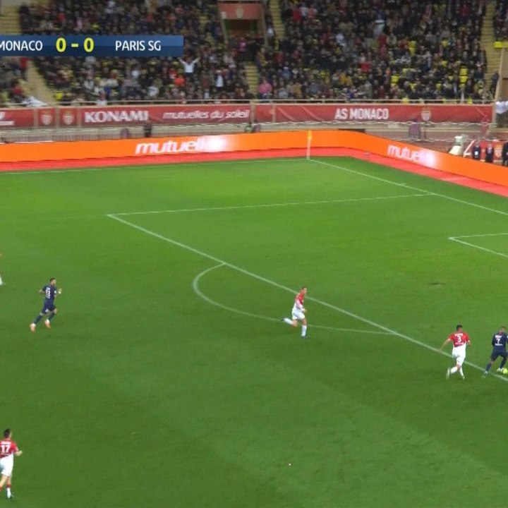 PSG move eight points clear after Monaco win