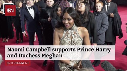 Naomi Campbell Picks Royal Sides