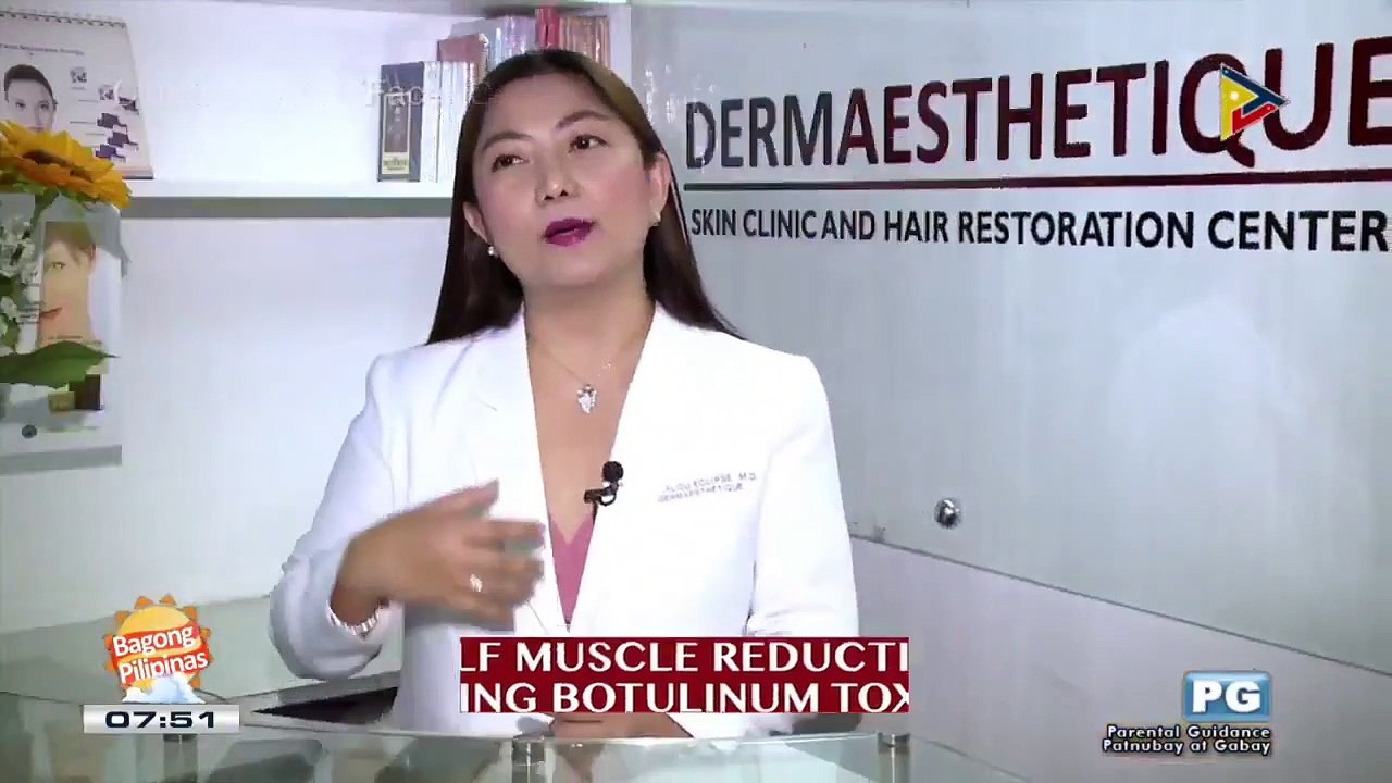 DERMAESTHETIQUE: Calf muscle reduction