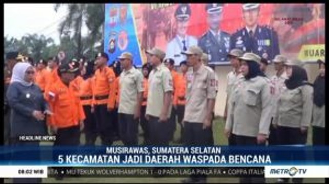 BPBD Musirawas Gelar Apel Kesiapan Penanggulangan Bencana Alam