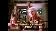 Star Trek Wrath of Khan trailer - theatrical- redone versions