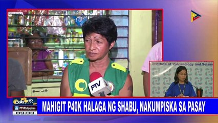 Mahigit P40K halaga ng shabu, nakumpiska sa Pasay