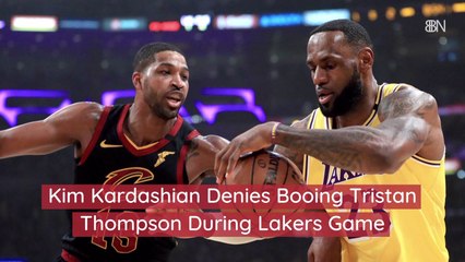 Kim Kardashian At A Lakers Game