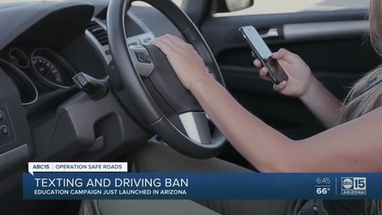 A look at Arizona's texting and driving ban one year later