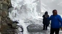 Avalanche atTinkyu Nallah in  Pooh in Kinnaur||Shimla Avalanche||Avalanche in Shimla||viral video||