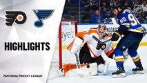NHL Highlights | Flyers  @ Blues 01/15/20