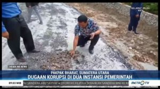 Dugaan Korupsi, Sejumlah Proyek di Pakpak Bharat Dinilai Asal Jadi