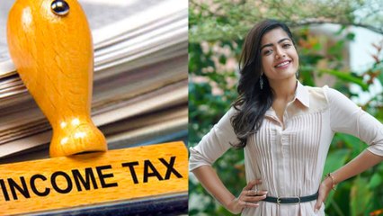 Income Tax ride on  Rashmika Mandanna house.  | FILMIBEATN KANNADA