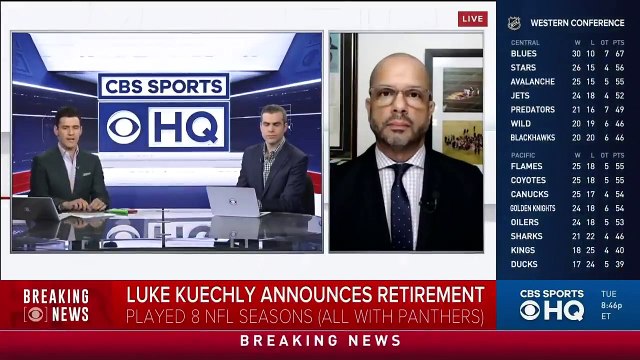 Panthers linebacker Luke Kuechly announces he is retiring ahead of 2020 season _ CBS Sports HQ
