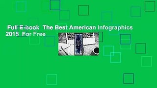 Full E-book  The Best American Infographics 2015  For Free