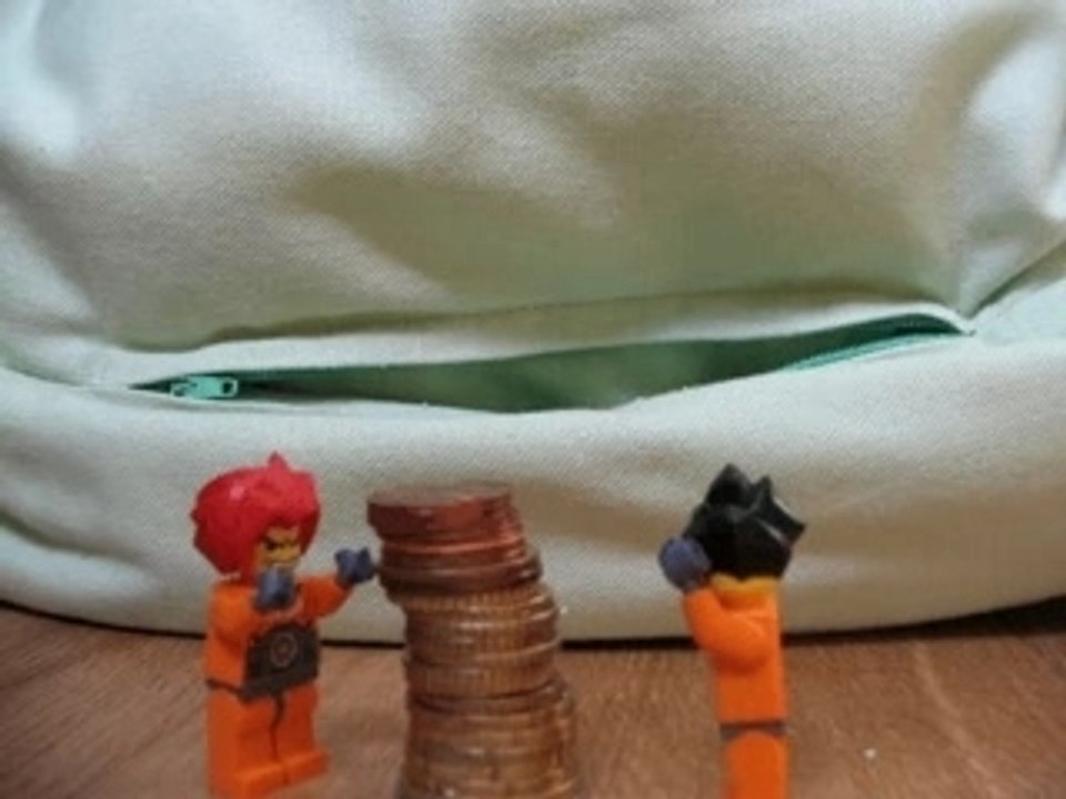 les lego et l'argent