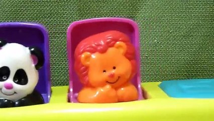 Playskool Poppin' Pals Pop Up Jungle Animals Toy, Yellow Base