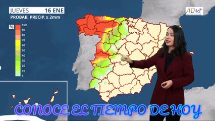 Conoce El Tiempo de Hoy Jueves 16 de Enero de 2020