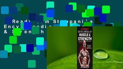 [Read] Jim Stoppani's Encyclopedia of Muscle & Strength  Review