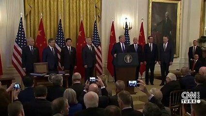 ABD ve Çin arasında tarihi anlaşma!  İmzalar atıldı