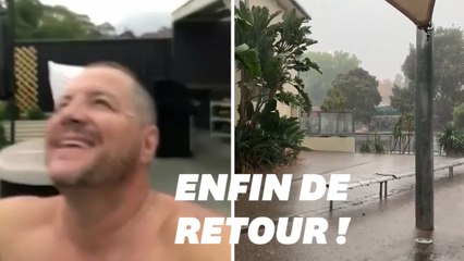 En Australie, la pluie n’a jamais été autant appréciée