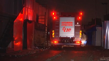 Konteynerde yangın çıktı! İşçi yanarak can verdi!