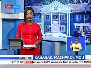 Kabarak University signs MOU with Machakos Level 5 Hospital