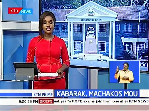 Kabarak University signs MOU with Machakos Level 5 Hospital