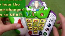Toy Story 3 Buzz Lightyear Talk and Teach Phone and Voice Changer Toy- SO NEAT-