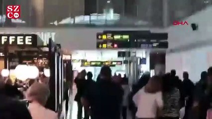 İspanya'da havalimanında yangın