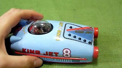 Schylling Tin Future Car - Friction Wind Up Cars
