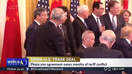 Big amount of the purchase deal signed, large amount of tariffs conflict to be eased