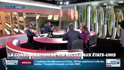 Dupin Quotidien : La consommation de vin recule aux États-Unis - 16/01