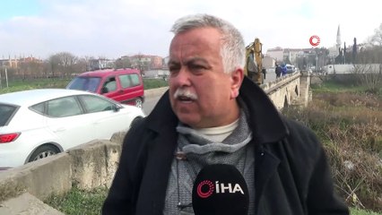 450 yıllık köprü ağır vasıta geçişine kapatıldı